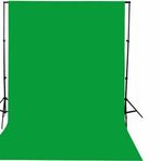 chromakey- green screen greenbox yeşil fon perde(3 x 3 m)