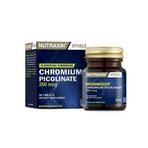 Chromium Picolinate Kapsül Krom İçeren Takviye Edici Gıda 200 Mg 90 Kapsül