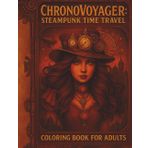 ChronoVoyager: Steampunk Time Travel: Coloring Book for Adults