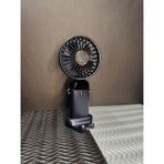 Chronus Mini El Fanı Taşınabilir Kişisel Fan Asılı Boyun Fanı 90° Ayarlanabilir USB Şarj Edilebilir 5000MAH Küçük Masa Fanı 5 (Yurt Dışından) - Mor