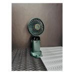 Chronus Mini El Fanı Taşınabilir Kişisel Fan Asılı Boyun Fanı 90° Ayarlanabilir USB Şarj Edilebilir 5000MAH Küçük Masa Fanı 5 (Yurt Dışından) - Yeşil