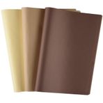 CHRORINE 50 yaprak kahverengi pelür kağıt, çok renkli, sanat, hediye kağıdı, bebek partisi, düğün, doğum günü, kendin yap ve el işi dekorasyonu için büyük paket