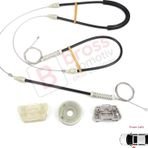 Chrysler 300 2005-2010 Dodge Charger Lx Magnum 05065475Ae İçin Ön Sol Kapı Cam Kriko Tamir Seti