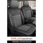 Chrysler Concorde Uyumlu 5 Koltuk Tam Set Oto Koltuk Kılıfı Terletme Yapmaz Gri