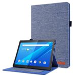 CHSTLS Kılıf için Lenovo Tab P10 10.1 (2019) / TB-X705F TB-X705L, Kalem Tutuculu Darbeye Dayanıklı Yumuşak TPU Arka Kapak Koruyucu kılıf, Çok Açılı Standlı ve Otomatik Uyku/Uyandırma - Mavi
