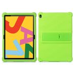CHSTLS Lenovo Tab P10 10,1 İnç 2019 (TB-X705F TB-X705L) için Kılıf, Hafif Yumuşak Silikon Çocuk Dostu Koruyucu Kaymaz Darbeye Kılıf Standlı Lenovo Tab P10 10,1 İnç 2019 için - Yeşil