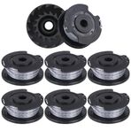 Chuancheng 8 adet hattı biriktirme besleme kesme hattı BOSCH ART 23 26 SL Strimmer düzeltici çim biçme makinesi aksesuarları 4 mX1.65mm