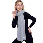 Chuba 22WK271 Gri Kadın Selanik Triko Kadın Atkı