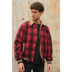 Chuba Erkek Bomber Ekose Kolej Mont 23W105 - M - Kırmızı
