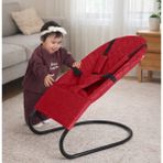 Chubby Baby Soft Lite Katlanabilir Ana Kucağı 5 Nokta Emniyet Kemerli Çantalı - Bordo