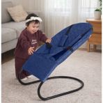 Chubby Baby Soft Lite Katlanabilir Ana Kucağı 5 Nokta Emniyet Kemerli Çantalı - Lacivert