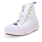 Chuck Taylor All Star Move Platform Çocuk Beyaz Sneaker Ayakkabı A03667C