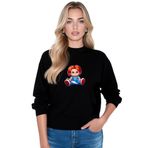 Chucky Unisex Sweatshirt (50, Siyah, S)