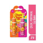 Chupa Chups 2'Li Lip Balm Dudak Bakım Kremi 4 Gr - Çilek Ve Portakal