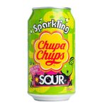 Chupa Chups 345 ml Sparkling Yeşil Elma Aromalı Gazlı İçecek