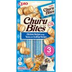 Churu Bites Tavuk Sargılı Deniz Taraklı ve Ton Balıklı 3x10 gr Kedi Ödül Maması