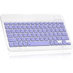 Chuwi Hi 10 Max 13" Uyumlu Kablosuz Bluetooth Şarj Edilebilir Klavye - Mor