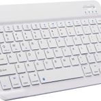 Chuwi Hi10 X Tablet 10.1" Uyumlu Kablosuz Bluetooth Şarj Edilebilir Klavye - Beyaz
