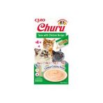 Ciao 14 gr 4'lü Churu Cream Ton Balıklı ve Tavuklu Sıvı Ödül Maması