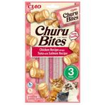 Ciao 3x10 gr Churu Bites Tavuk Sargılı Ton Balıklı ve Somonlu Kedi Ödül Kreması