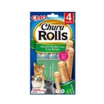 Ciao 4x10 gr Churu Rolls Sticks Tavuk Sargılı ve Ton Balıklı Kedi Ödül Maması