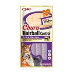 Ciao 4x14 gr Churu Cream Hairball Tüy Yumağı Önleyici Ton Balıklı Sıvı Kedi Ödül Maması