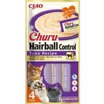 Ciao 4x14 GR Churu Hairball Tüy Yumağı Kontrollü Ton Balıklı Sıvı Kedi Ödül Maması