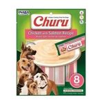Ciao 8x20 gr Churu Somonlu ve Tavuklu Tamamlayacı Sıvı Köpek Ödül Maması