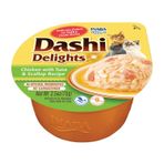 Ciao Dashi Delights 70 gr Tavuk Ton Balığı ve Deniz Tarağı Kedi Çorbası