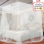 Cibinlik Tül 7,2 mt - İnce Dokusuyla Ferahlatıcı Koruma 160x200 cm - 160 X 200 - Kırık Beyaz