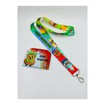 CİCCİBİCCİSHOP Baykuşlu Sınıf Başkanı Boyun Askı Ipi Ve Kart Tutucu