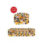 Çiçek Bonibon Şeker 6'Lı Paket 6X150 Gr - Renkli Draje Çikolata Pasta Süsü