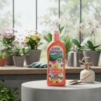 Çiçek Coşturan Çiçek Açan Süs Bitkileri İçin Özel Sıvı Bitki Besini 600 ml (500+100 ml Hediyeli)