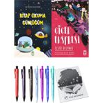 Çiçek Ekspresi ve Kitap Okuma Günlüğüm 2'li Set - Kalem