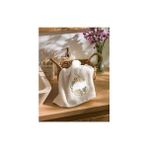 Çiçek Nakışlı Yüz Havlusu 50X80 cm - 50 x 80 cm - Ekru