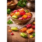 Çiçek Şekerleme Karışık Akide Şekeri 100 gr - 1 Adet