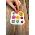 Çiçek Süsleme Set-3 9'lu Silikon Mum Kalıbı