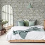 Çiçek Tasarımlı Duvar Kağıdı | VERA 1505-2, Yeşil / 1.06x15.6 m - 16.5 m², CERTIFIATIONS: CE, Fire Retardant, ISO 9001, ISO 10002, OHSAS 18001, ISO 14001, IGI Membership