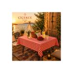 Çiçekce Home evinize renk katar Çiçekce home pötükare çok amaçlı sofra bezi - piknik örtüsü 80x80 1 adet