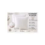 Çiçekce Home evinize renk katar Kırlent iç yastık 50x50 cm 1.sinif boncuk elyaf dolgulu 450 gr 2 adet
