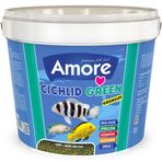 Cichlid Green Granules 3 Kg Malawi Amerikan Tanganyika Ciklet Bitkisel Kova Balık Yemi