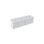 Cici Blok Tip Plastik Peynir Kalıbı - 400 gr (125x75x45 mm)