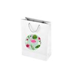 Cici Flamingo Beyaz Karton Çanta 10 Adet 10x14 cm