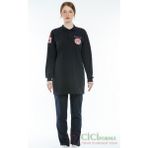 Cici Forma 112 Acil Lacost Tesettür Uzun Penye Larcivet - Lacivert - XL