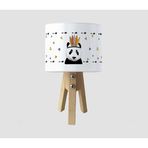Cici Odam Çocuk Bebek Odası Abajur Kızılderili Panda
