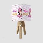 Cici Odam Çocuk Bebek Odası Abajur Puantiyeli Minnie Mouse
