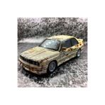 Cici Oyuncak 1:24 BMW 1988 M3 E30 Rust Damaged Version Koleksiyon Model Araba