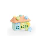Cici Oyuncak Bebek Çocuk Eğitici Bultak Ev, Anahtarlı, Pastel Renkler, 1+ Yaş