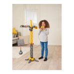 Cici Oyuncak Mighty Crane 110 cm Kablo Kumandalı Vinç, 360° Dönebilen, Yıkım Topu, Şantiye İnşaat Oyuncağı