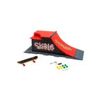 Cici Oyuncak Mini Skate Board Finger Parmak Kaykay Extreme Parkur Set, Aksesuarlı, 8 Yedek Tekerlek